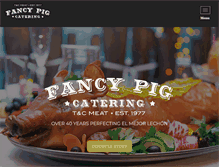 Tablet Screenshot of fancypig.com